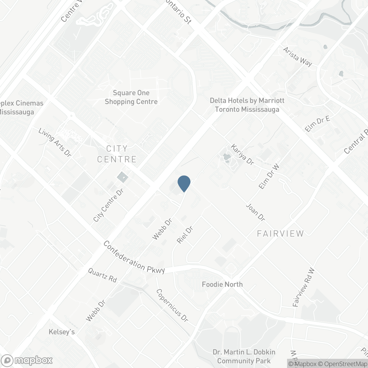 1202 - 223 WEBB DRIVE, Mississauga, Ontario L5B 0E8